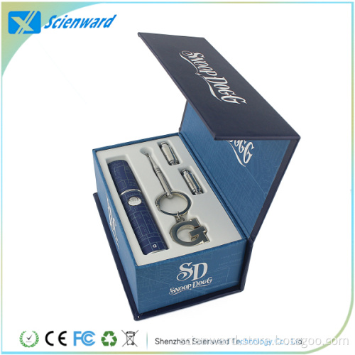 Hot Selling Electronic Cigarette Flat Snoop Dogg Kit for Wax Accept Paypal
